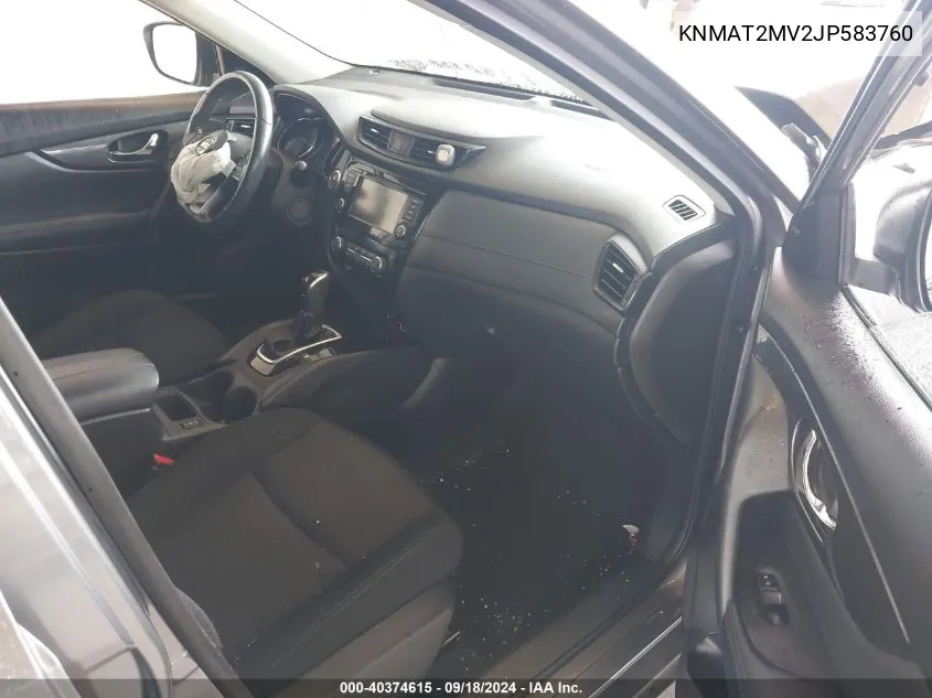 KNMAT2MV2JP583760 2018 Nissan Rogue Sv