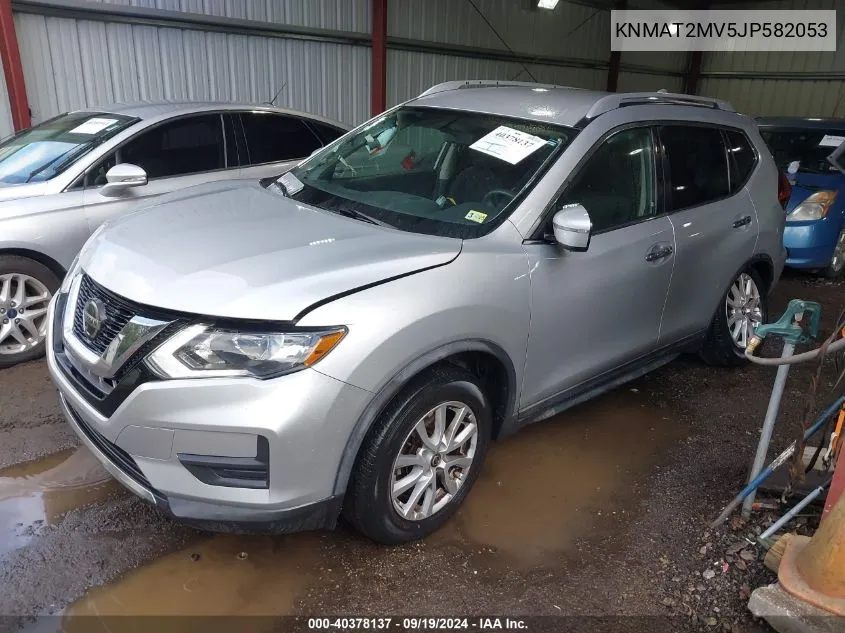 KNMAT2MV5JP582053 2018 Nissan Rogue Sv