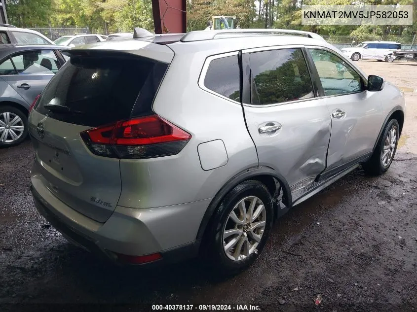 KNMAT2MV5JP582053 2018 Nissan Rogue Sv