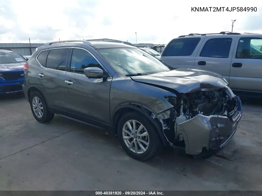 KNMAT2MT4JP584990 2018 Nissan Rogue Sv