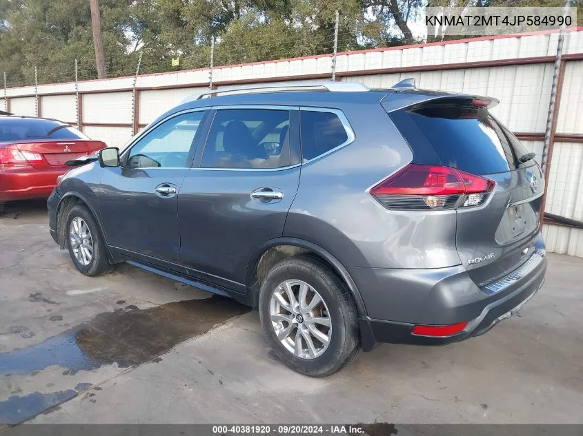 KNMAT2MT4JP584990 2018 Nissan Rogue Sv