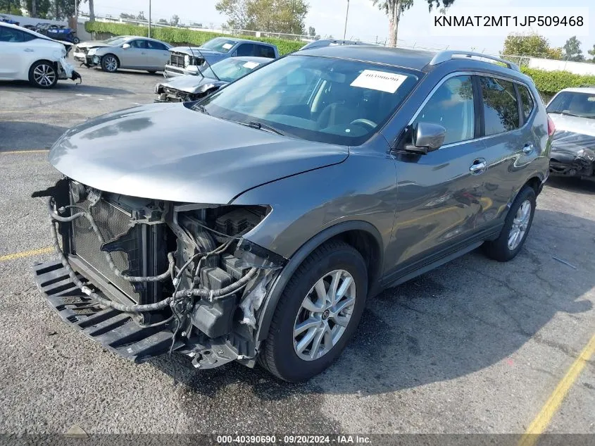 2018 Nissan Rogue Sv VIN: KNMAT2MT1JP509468 Lot: 40390690