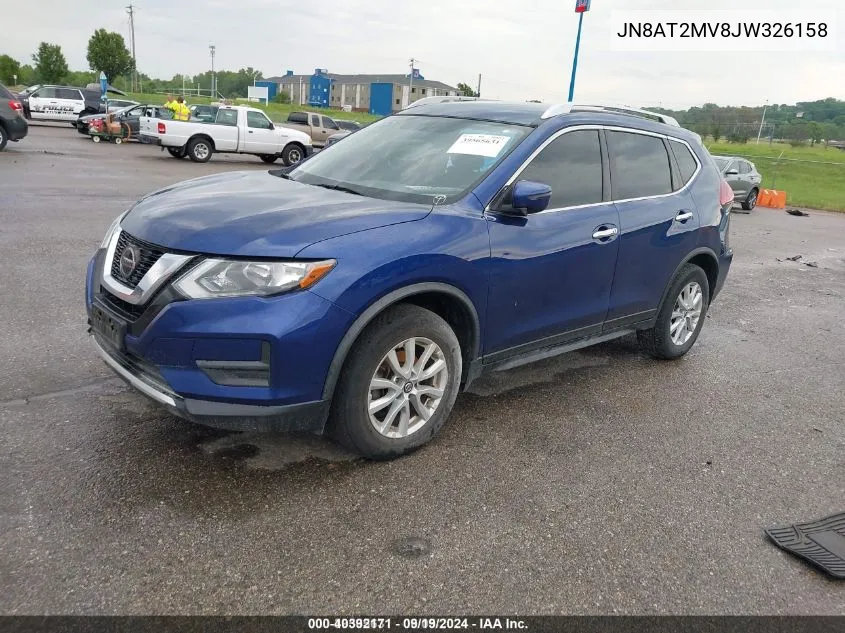 JN8AT2MV8JW326158 2018 Nissan Rogue Sv