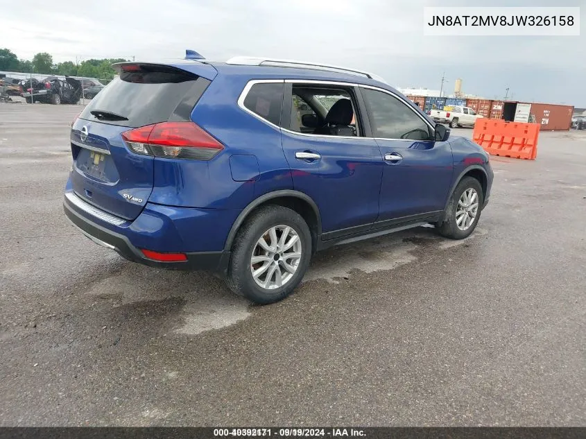 JN8AT2MV8JW326158 2018 Nissan Rogue Sv