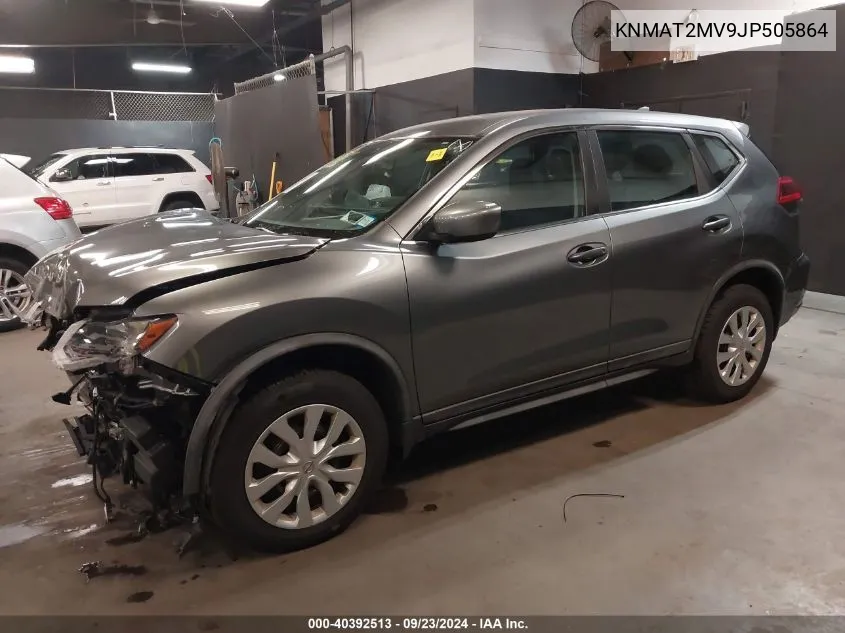 KNMAT2MV9JP505864 2018 Nissan Rogue S