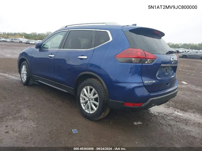 5N1AT2MV9JC800000 2018 Nissan Rogue Sv