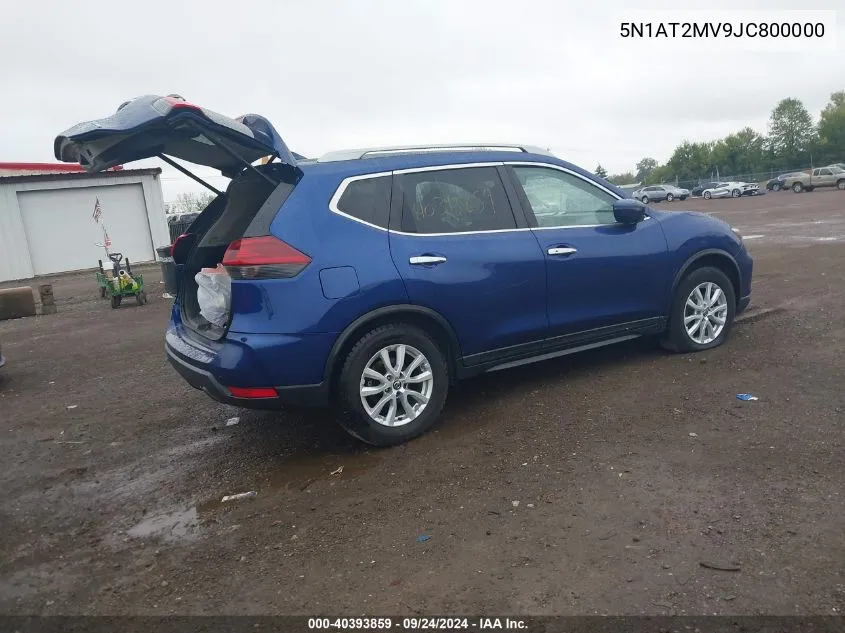 5N1AT2MV9JC800000 2018 Nissan Rogue Sv