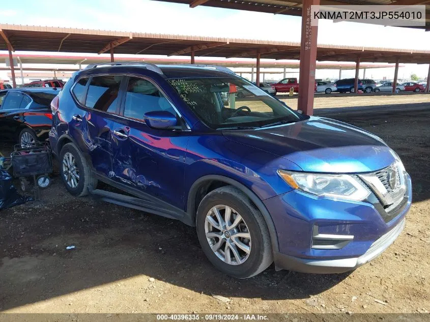 KNMAT2MT3JP554010 2018 Nissan Rogue Sv