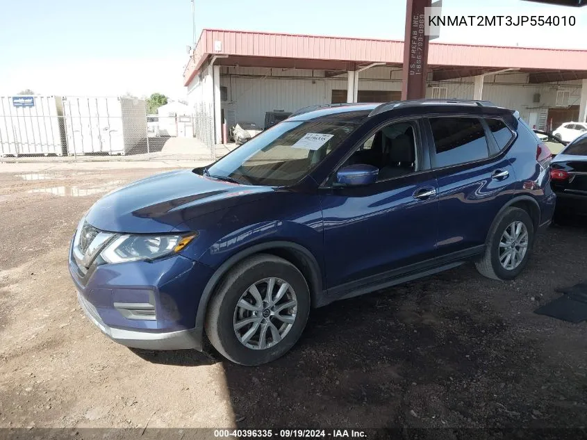 KNMAT2MT3JP554010 2018 Nissan Rogue Sv