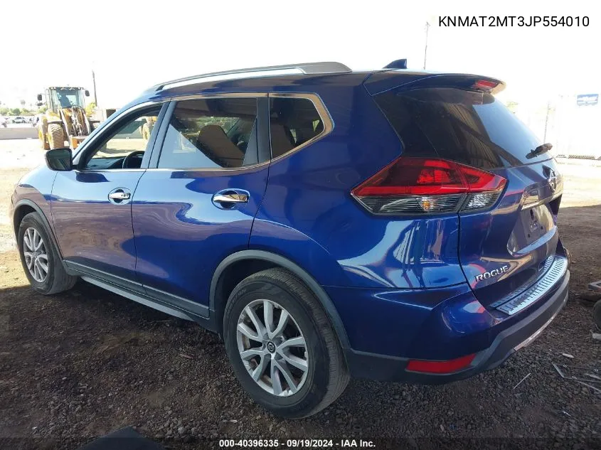 KNMAT2MT3JP554010 2018 Nissan Rogue Sv