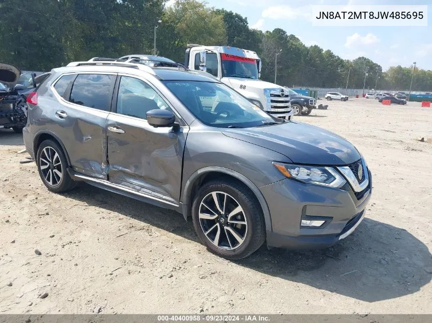 2018 Nissan Rogue Sl VIN: JN8AT2MT8JW485695 Lot: 40400958