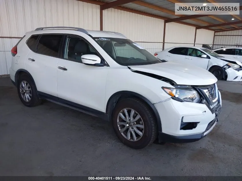 JN8AT2MT3JW465516 2018 Nissan Rogue S/Sl/Sv