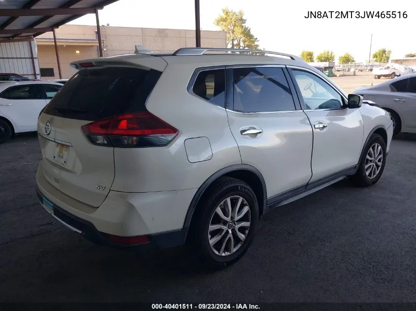 JN8AT2MT3JW465516 2018 Nissan Rogue S/Sl/Sv