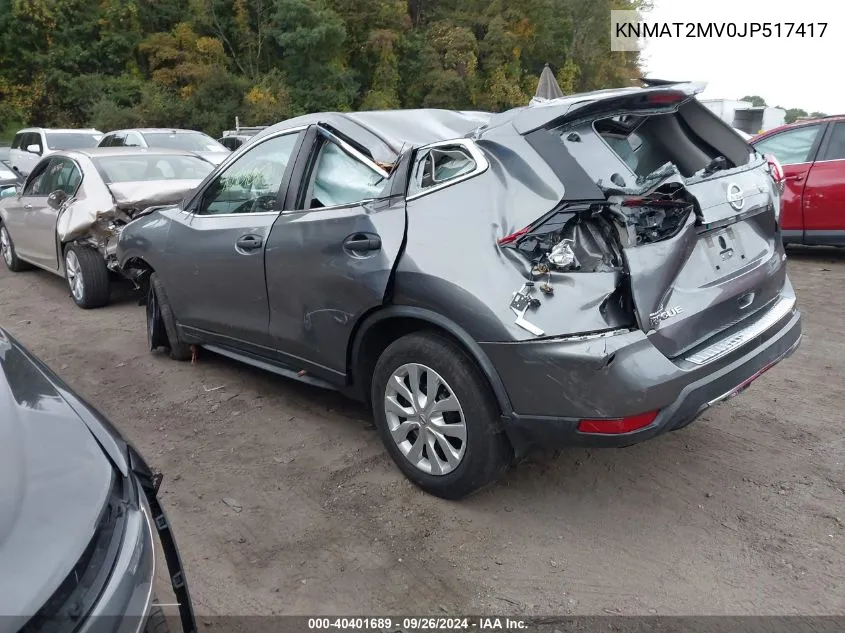 KNMAT2MV0JP517417 2018 Nissan Rogue S