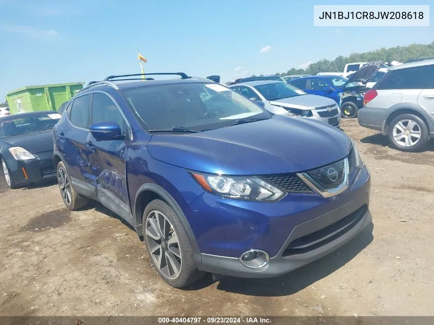 JN1BJ1CR8JW208618 2018 Nissan Rogue Sport Sl