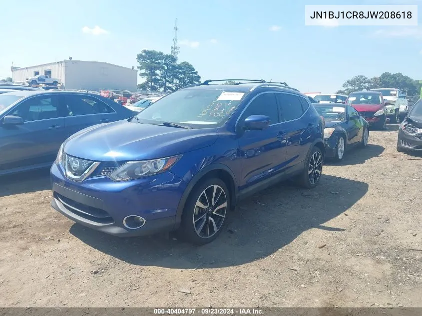 2018 Nissan Rogue Sport Sl VIN: JN1BJ1CR8JW208618 Lot: 40404797