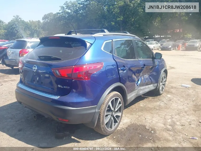 JN1BJ1CR8JW208618 2018 Nissan Rogue Sport Sl