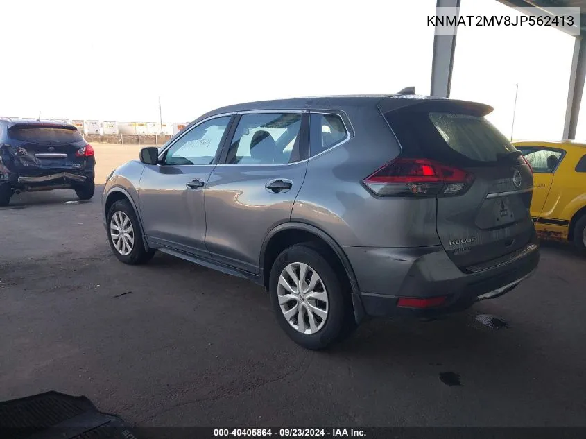 KNMAT2MV8JP562413 2018 Nissan Rogue S/Sv