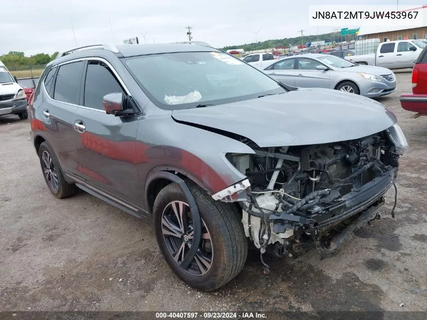 2018 Nissan Rogue S/Sl/Sv VIN: JN8AT2MT9JW453967 Lot: 40407597