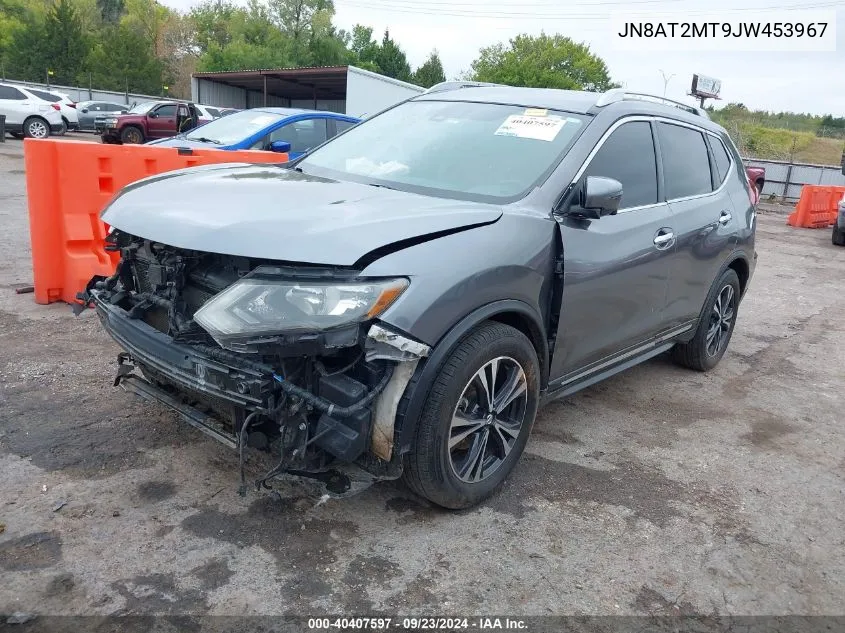 2018 Nissan Rogue S/Sl/Sv VIN: JN8AT2MT9JW453967 Lot: 40407597