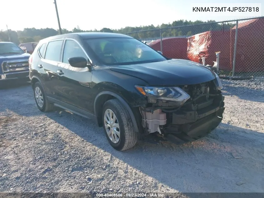 KNMAT2MT4JP527818 2018 Nissan Rogue S/Sv