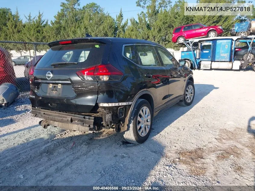 2018 Nissan Rogue S/Sv VIN: KNMAT2MT4JP527818 Lot: 40408586