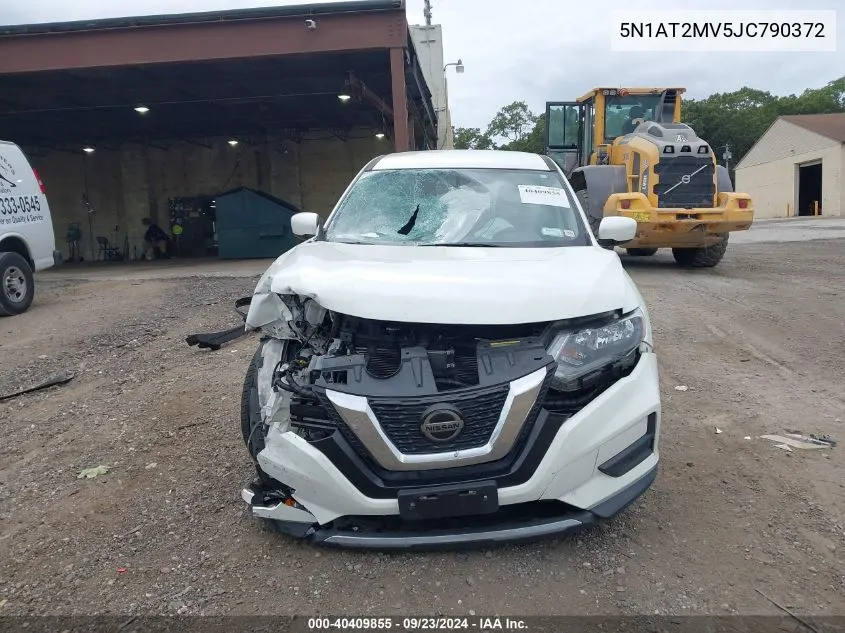 5N1AT2MV5JC790372 2018 Nissan Rogue Sv/Sl