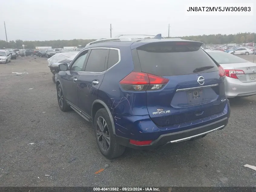 JN8AT2MV5JW306983 2018 Nissan Rogue S/Sl/Sv