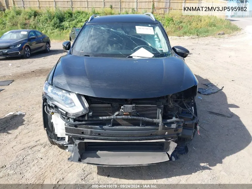 KNMAT2MV3JP595982 2018 Nissan Rogue S/Sv