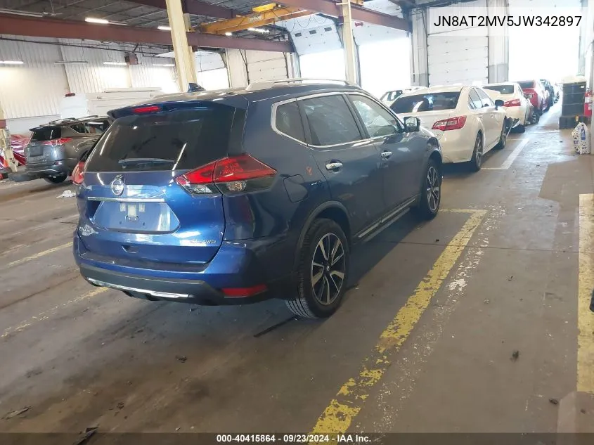 JN8AT2MV5JW342897 2018 Nissan Rogue Sl