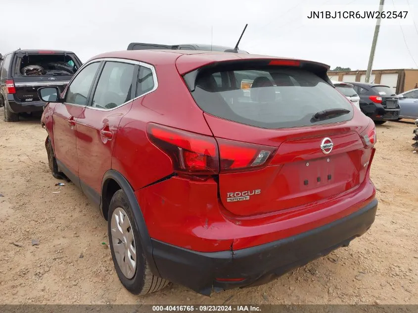 JN1BJ1CR6JW262547 2018 Nissan Rogue Sport S