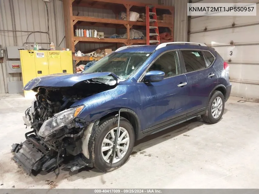 KNMAT2MT1JP550957 2018 Nissan Rogue Sv