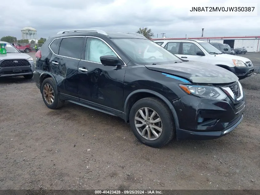 JN8AT2MV0JW350387 2018 Nissan Rogue Sv