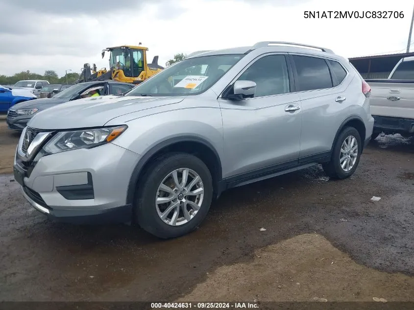 5N1AT2MV0JC832706 2018 Nissan Rogue Sv