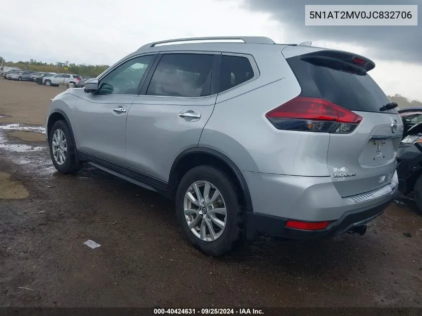 5N1AT2MV0JC832706 2018 Nissan Rogue Sv