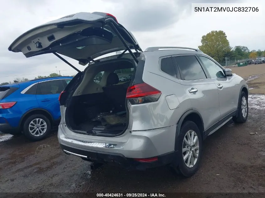 5N1AT2MV0JC832706 2018 Nissan Rogue Sv