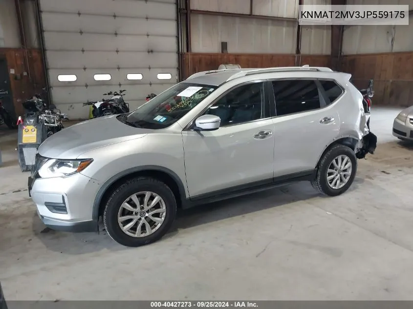 KNMAT2MV3JP559175 2018 Nissan Rogue Sv