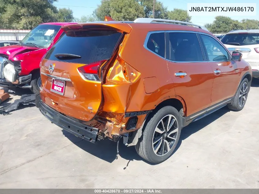 JN8AT2MTXJW486170 2018 Nissan Rogue Sl