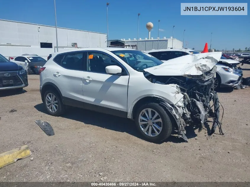 JN1BJ1CPXJW193604 2018 Nissan Rogue Sport S