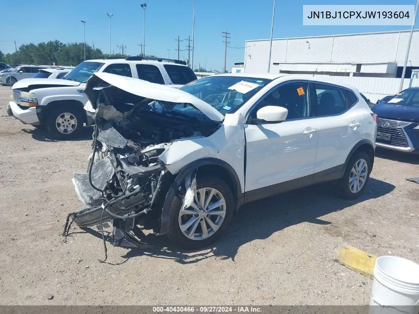 2018 Nissan Rogue Sport S VIN: JN1BJ1CPXJW193604 Lot: 40430466