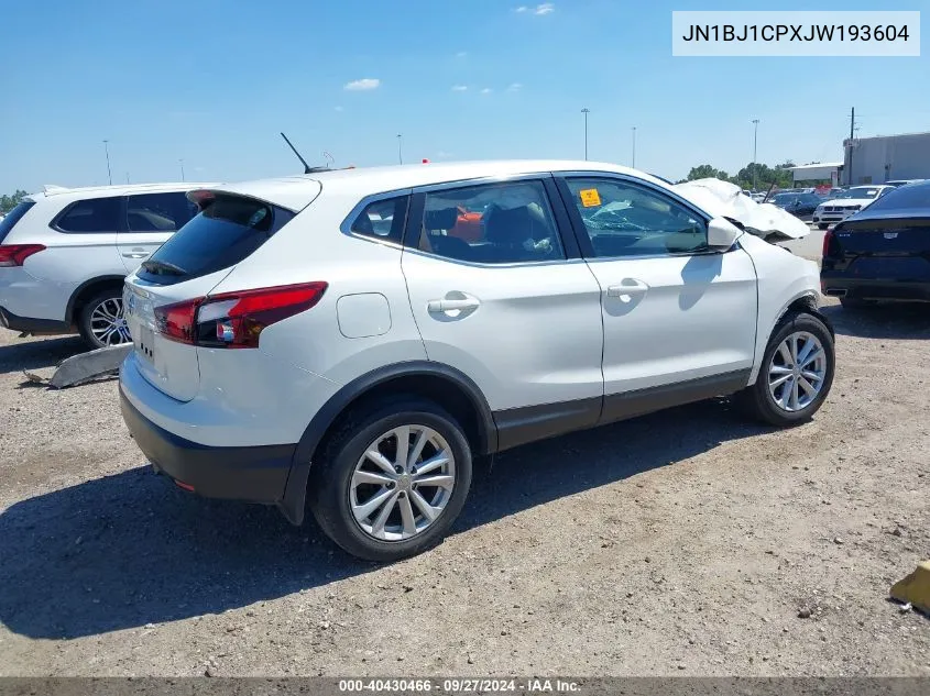 2018 Nissan Rogue Sport S VIN: JN1BJ1CPXJW193604 Lot: 40430466