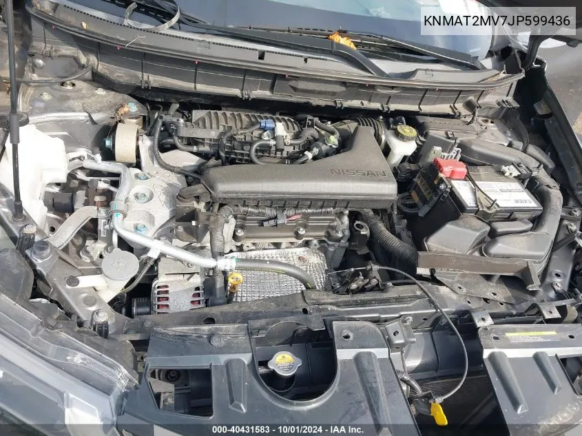 KNMAT2MV7JP599436 2018 Nissan Rogue Sv