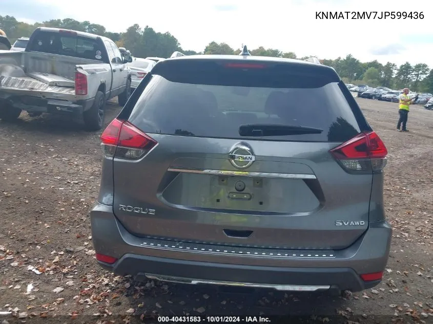 KNMAT2MV7JP599436 2018 Nissan Rogue Sv