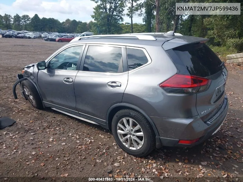 KNMAT2MV7JP599436 2018 Nissan Rogue Sv