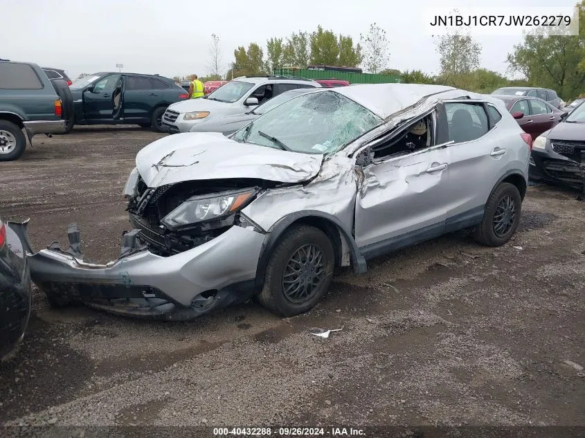 2018 Nissan Rogue Sport S VIN: JN1BJ1CR7JW262279 Lot: 40432288