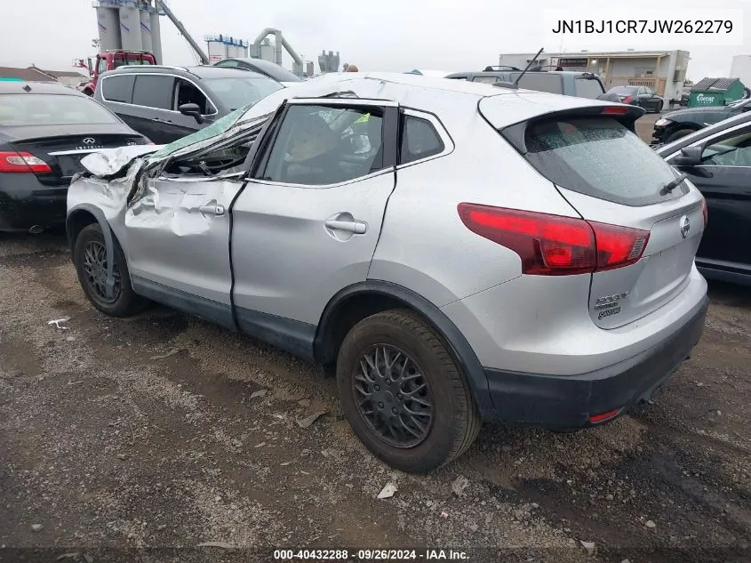 JN1BJ1CR7JW262279 2018 Nissan Rogue Sport S