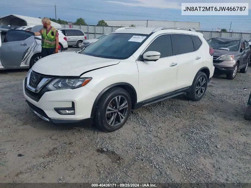 2018 Nissan Rogue Sl VIN: JN8AT2MT6JW466787 Lot: 40436171