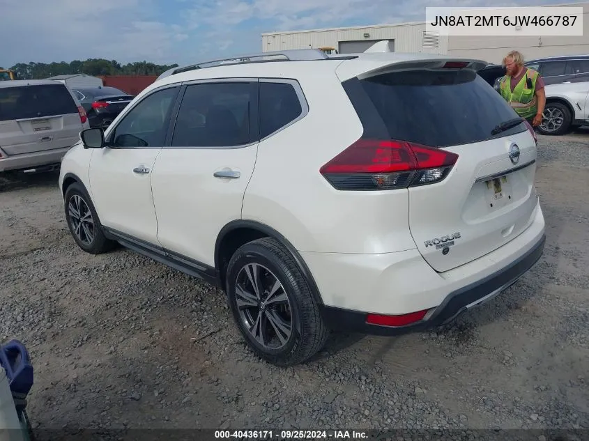 2018 Nissan Rogue Sl VIN: JN8AT2MT6JW466787 Lot: 40436171