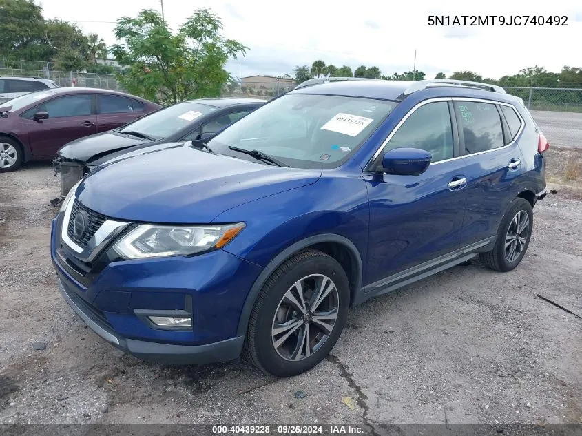 5N1AT2MT9JC740492 2018 Nissan Rogue Sl