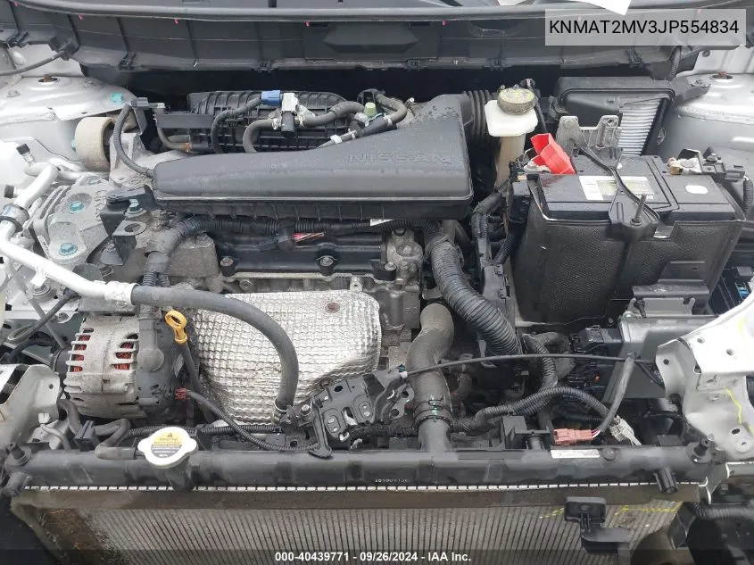 KNMAT2MV3JP554834 2018 Nissan Rogue S/Sv